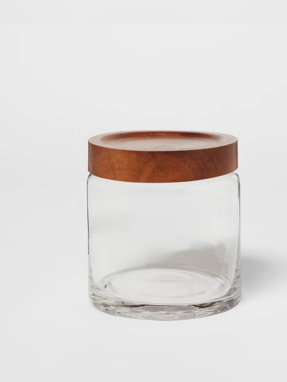 Threshold Canister Acacia/Glass Small
